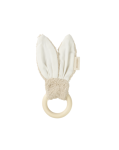 ANNEAU DE DENTITION SO CUTE BUNNY NATUREL de Nobodinoz – Image 2