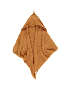 CAPE DE BAIN BÉBÉ SO CUTE CARAMEL de Nobodinoz – Image 4