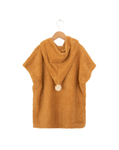 PONCHO EPONGE 3-5 ANS CARAMEL – Image 4