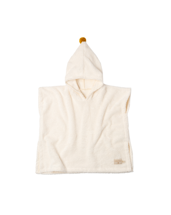 PONCHO EPONGE 3-5 ANS NATUREL