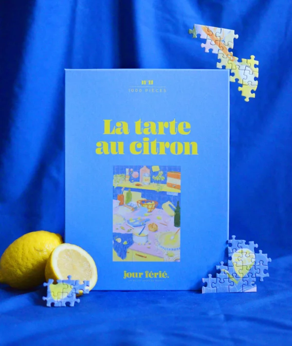 PUZZLE LA TARTE AU CITRON - 1000 PIECES