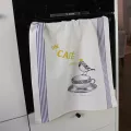 TORCHON SERIGRAPHIE CAFE