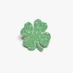 BROCHE TREFLE PAILLETTES