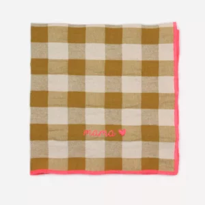 SERVIETTE DE TABLE BRODÉE - MAMA
