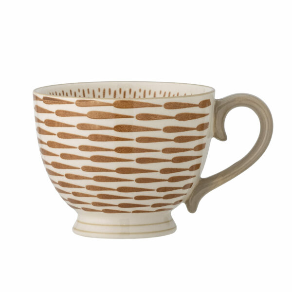 Mug orange en grès