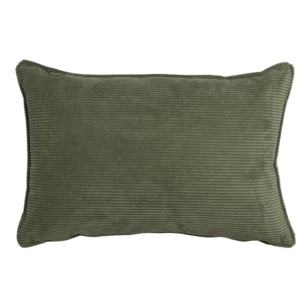 COUSSIN RECTANGULAIRE VELOURS CÔTELÉ KAKI 60*40   de Maison JEUDI