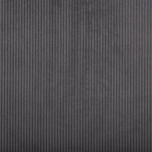 COUSSIN RECTANGULAIRE VELOURS CÔTELÉ ANTHRACITE 60 * 40  de Maison JEUDI – Image 2