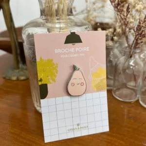 Pin's poire de GREEN&PAPER
