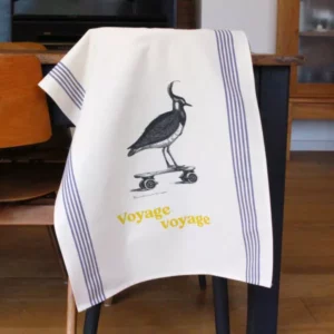 TORCHON SERIGRAPHIE VOYAGE
