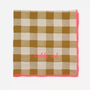 SERVIETTE DE TABLE BRODÉE - DADDY COOL