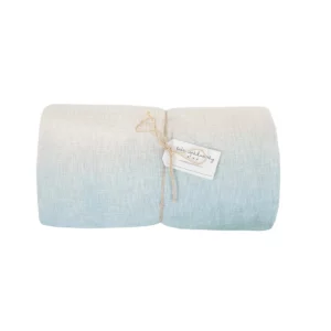 Mini nappe Tie and Dye 100x100 cm - TANDORI Aqua – Image 5