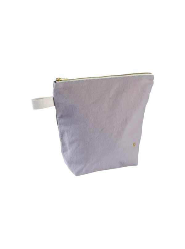 TROUSSE DE TOILETTE COTON BIODÉPERLANT POIVRE ROSE GM de LA CERISE SUR LE GATEAUPOIVRE ROSE