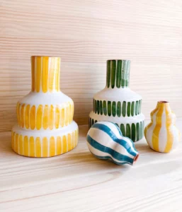 MINI VASE GOURDE - JAUNE – Image 3