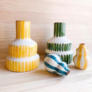 MINI VASE - BLEU VERT