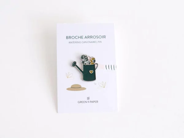 Pin's arrosoir de GREEN&PAPER