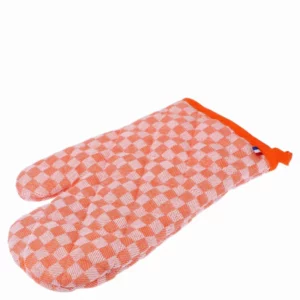 LE GANT ET LA MANIQUE DAMIER "Abricot" by La Carafe – Image 3