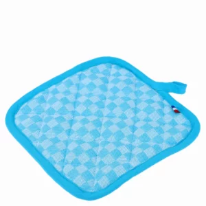 LE GANT ET LA MANIQUE DAMIER "Azur" by La Carafe – Image 3