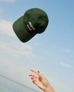 La casquette brodée Mama cool - vert sapin – Image 5