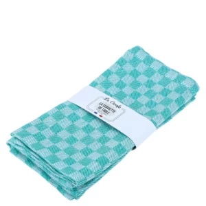 LES SERVIETTES DE TABLE (LOT DE 2) "Lagune" by La carafe