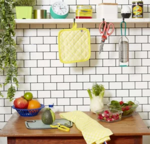 LE TORCHON DAMIER "CITRON" by La Carafe – Image 2