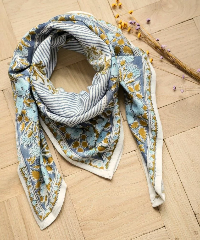 FOULARD GRAND FORMAT "BALKAN ORAGE" – Image 5