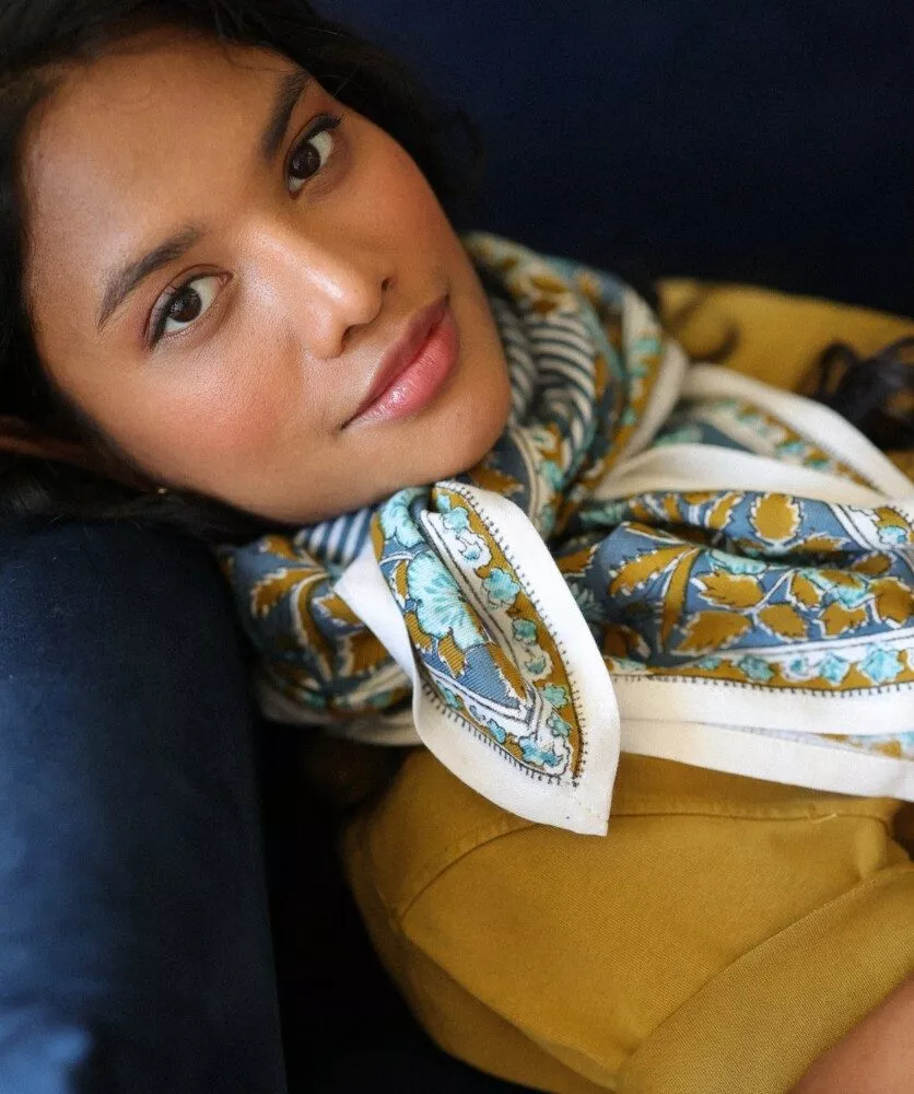 FOULARD GRAND FORMAT "BALKAN ORAGE" – Image 7