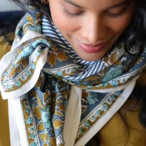 FOULARD GRAND FORMAT "BALKAN ORAGE"