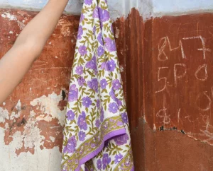 FOULARD AUGUSTE LILAS – Image 5