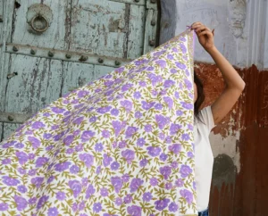 FOULARD AUGUSTE LILAS – Image 4