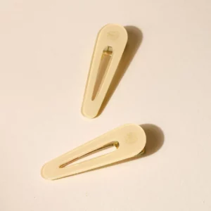 Lot de 2 barrettes - Ivoire