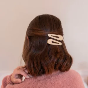 Lot de 2 barrettes - Ivoire – Image 2