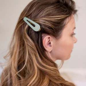 Lot de 2 barrettes - vert d'eau – Image 3