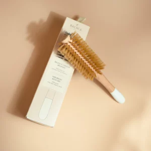 Brosse ronde en bois - 100% sanglier – Image 3