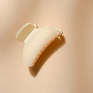 Pince opaline ivoire - Grand format