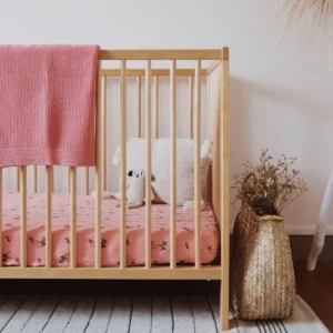 Couverture bébé  - Rose – Image 3