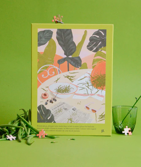 PUZZLE LES HARICOTS VERTS - 1000 PIECES – Image 2