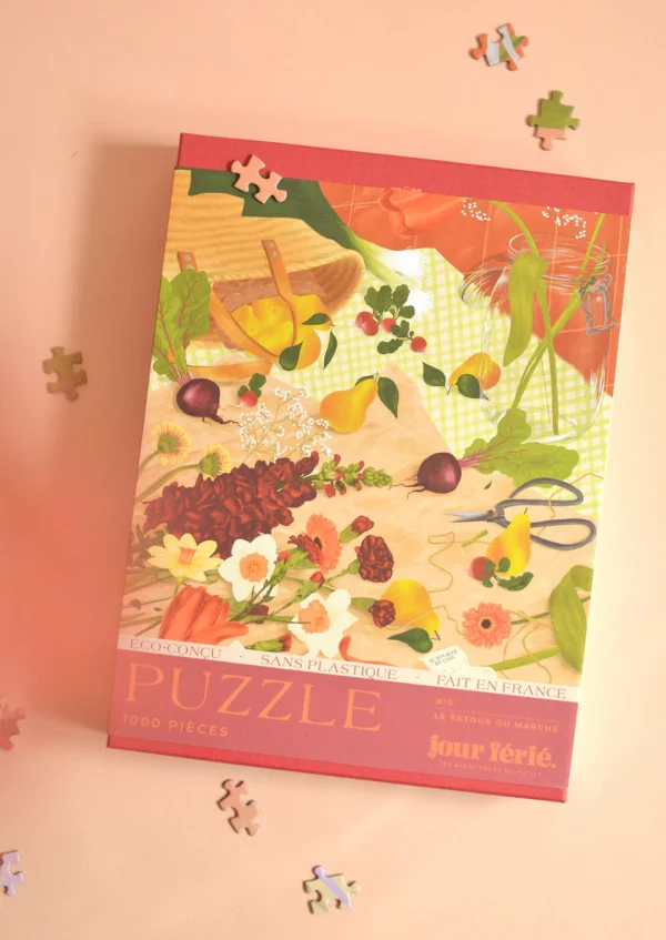 PUZZLE LE RETOUR DU MARCHE - 1000 PIECES