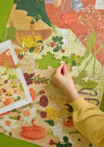 PUZZLE LE RETOUR DU MARCHE - 1000 PIECES – Image 3