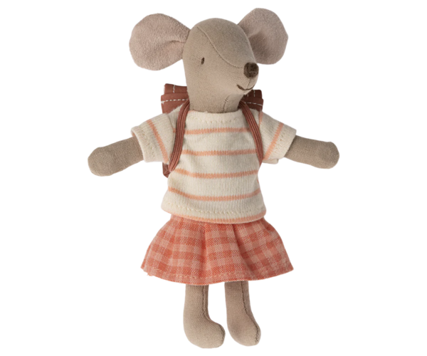 SOURIS TRICYCLE GRANDE SOEUR CORAIL