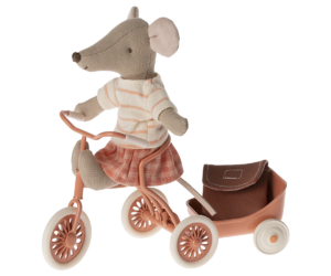 SOURIS TRICYCLE GRANDE SOEUR CORAIL – Image 3