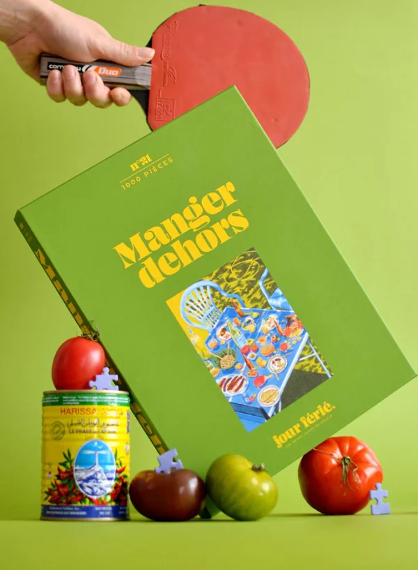 PUZZLE MANGER DEHORS - 1000 PIECES