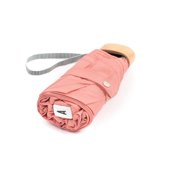 Mini parapluie rose – micro & solide – MADELEINE