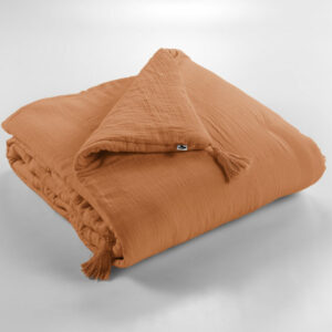 BOUT DE LIT  ABRICOT