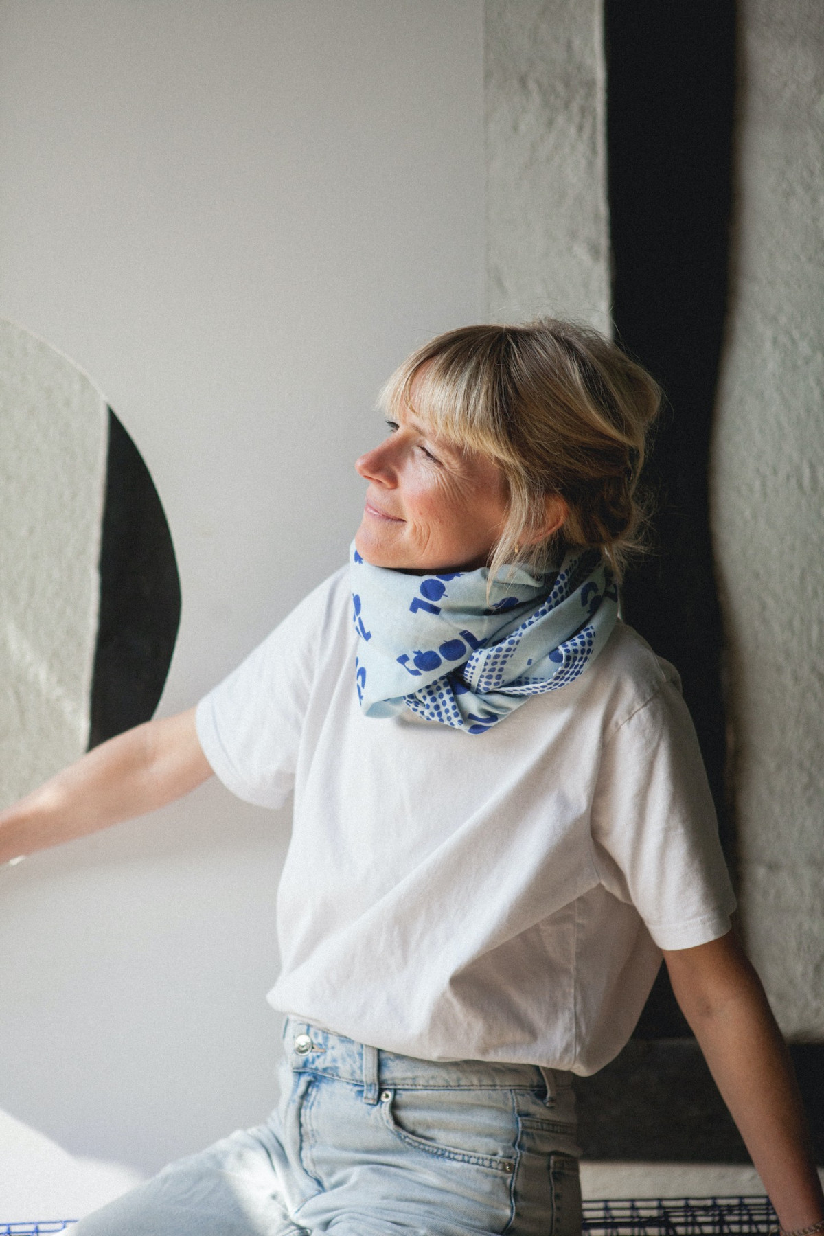 FOULARD LATIKA "COOL" HIRONDELE