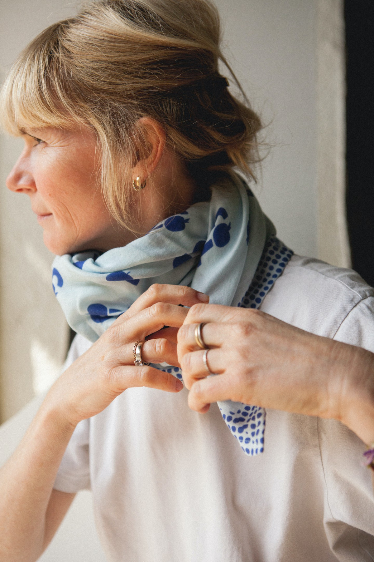 FOULARD LATIKA "COOL" HIRONDELE – Image 5