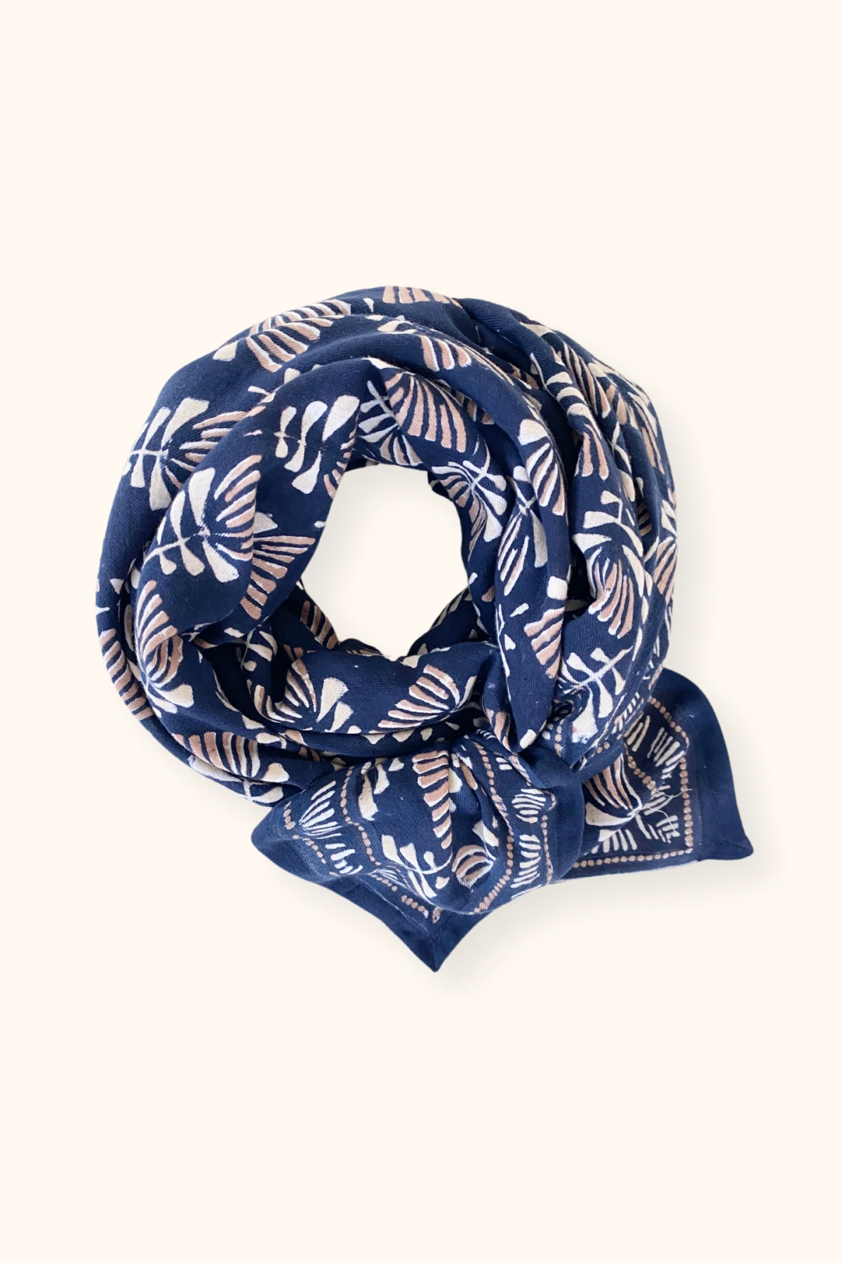 FOULARD LATIKA "TRESSE" GRAPHITE