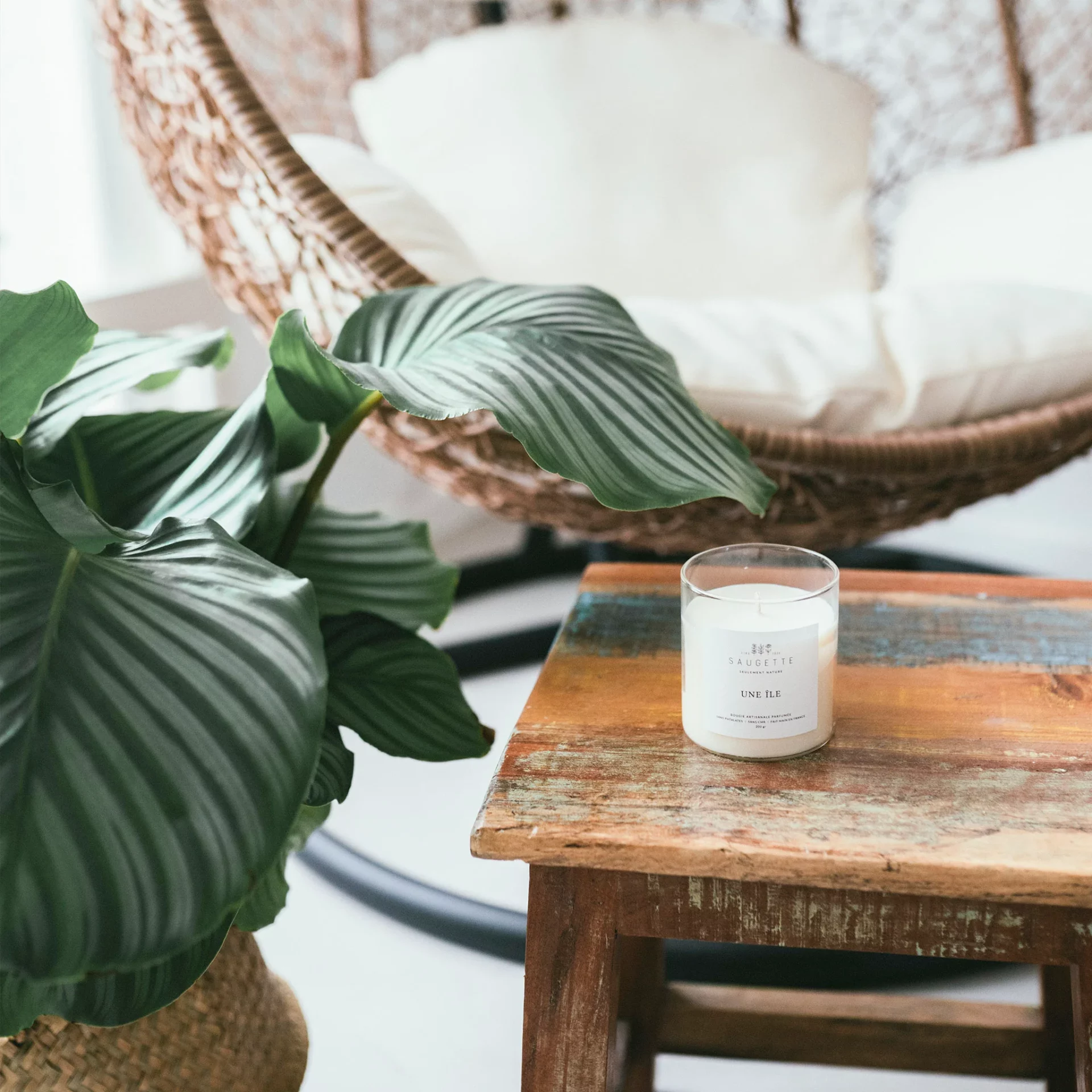 BOUGIE 200GR "UNE ILE" – Image 2
