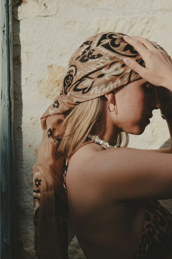 FOULARD BANDANA NATURAL – Image 3