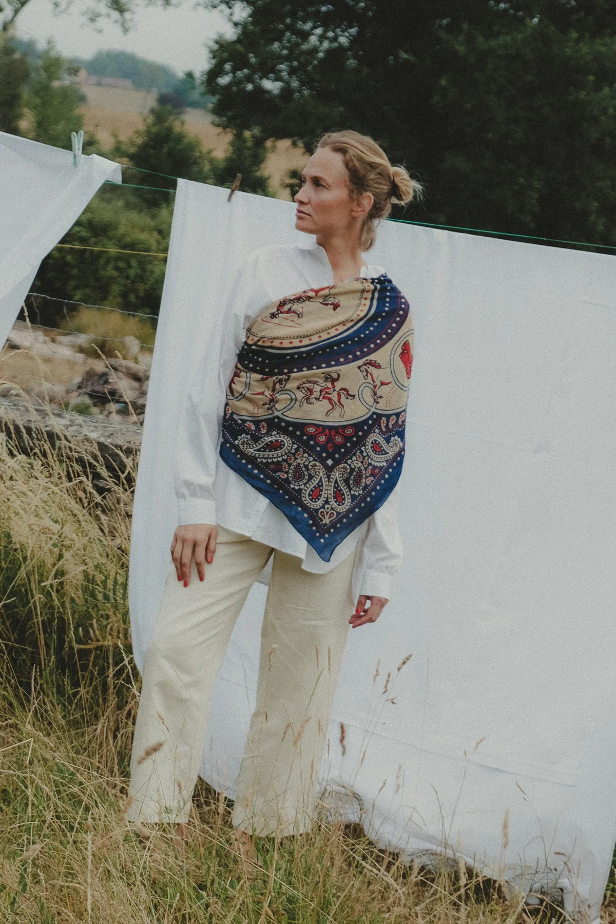 FOULARD RODEO NAVY – Image 2