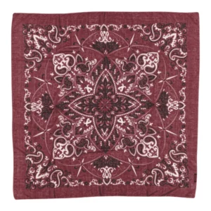 FOULARD BANDANA BORDEAUX